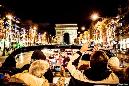 Tootbus Paris Weihnachtsbeleuchtung Bus Tour