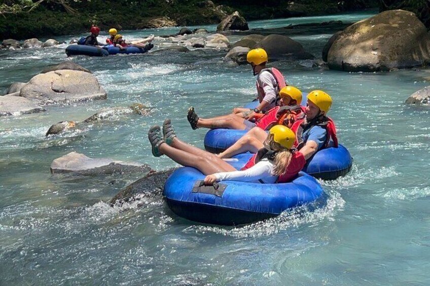 Tubing in Rio Celeste Tenorio Park