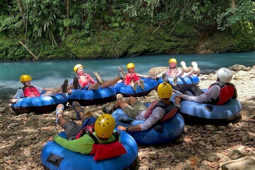 2 Hours Tubing Guided Tour in Rio Celeste