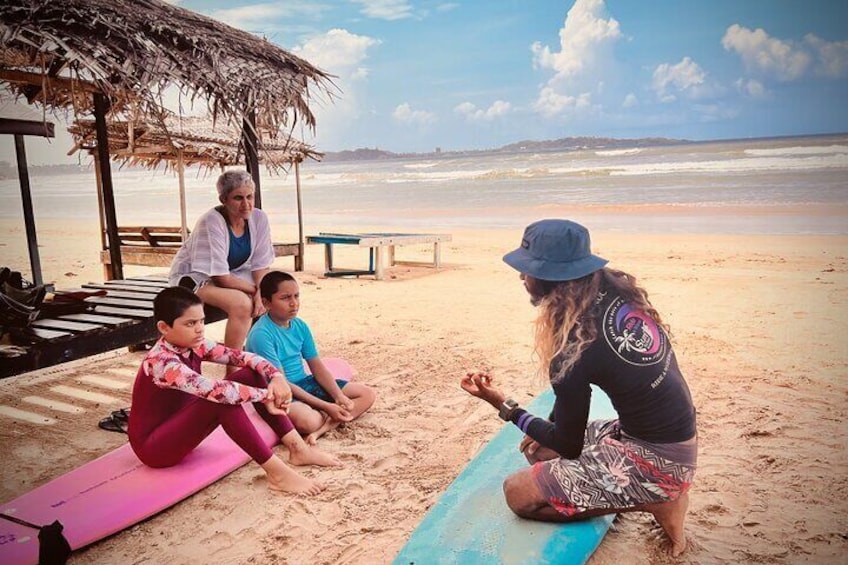 Surf lessons for kids