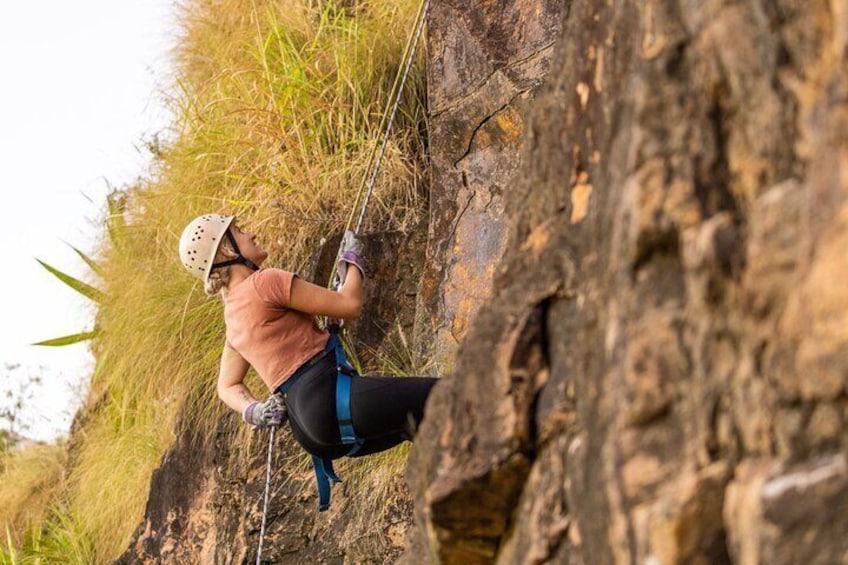 Twilight Rockclimb & Abseil Adventure in Kangaroo Point Cliffs 