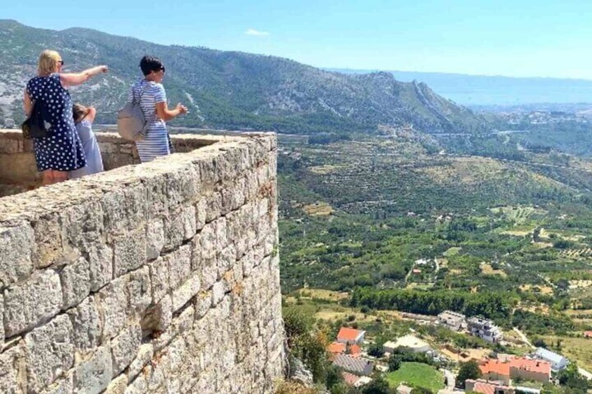 Sunset Klis Fortress Tour From Split with Sightseeing bus