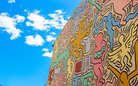 "Tuttomondo" muurschildering door Keith Haring