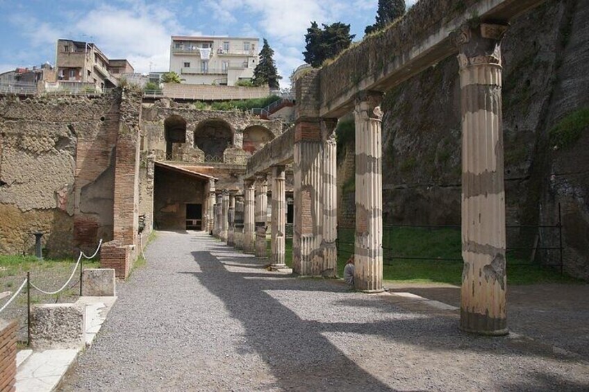 Half Day Excursion to Herculaneum from Naples with Lunch