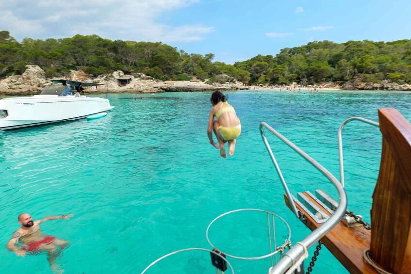 Picture 8 for Activity From Cala Galdana: Menorca Calas Boat Trip w/ Local Snacks