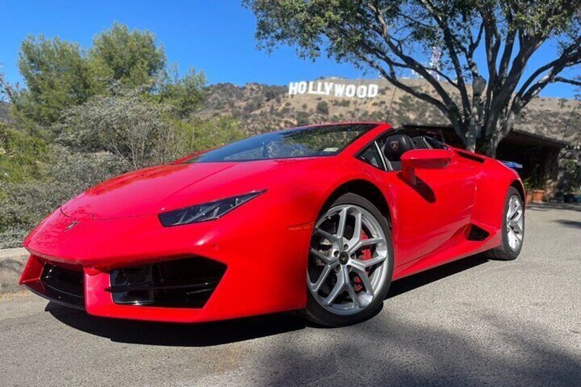 50-Minutes Lamborghini Tour in Los Angeles