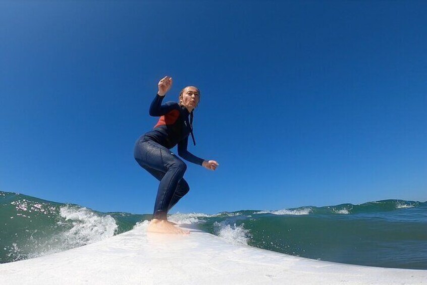 Surfing has no age limits!
