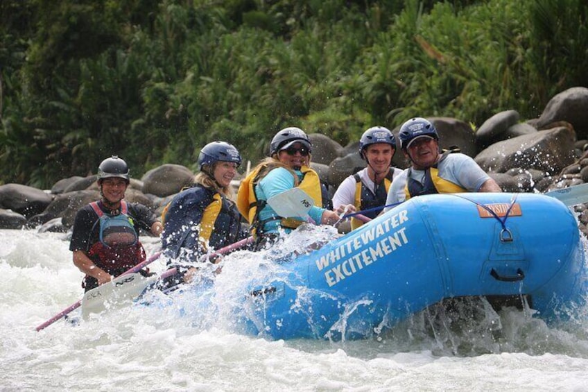 Full Day Pacuare River Rafting Experience