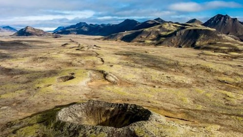 Reykjavik: Vulkankrater Fly Over Tour mit dem Helikopter