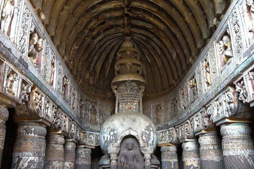 Private Tour : 3-Day Ajanta Ellora Caves & Aurangabad from Mumbai