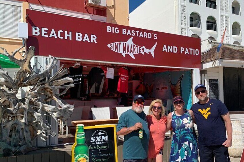 Ultimate Great Bay Beach Day Chairs, Umbrella and Beverages 