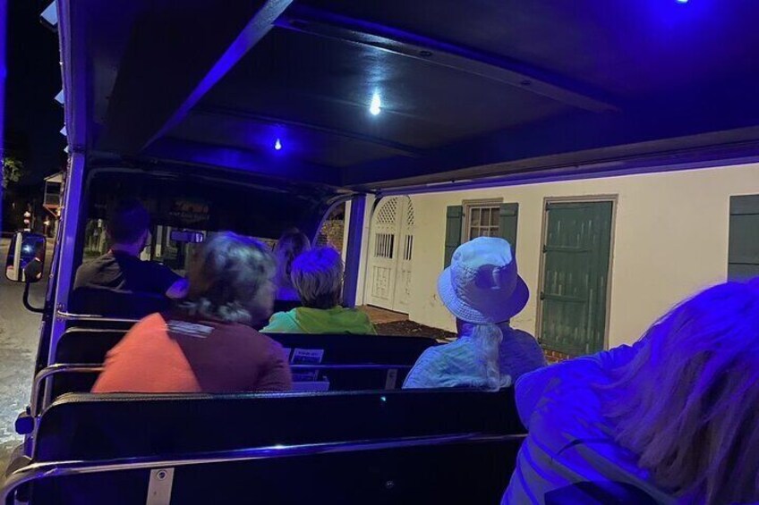 Riding with the Ghosts a Golf Cart Ghost Tour in St Augustine