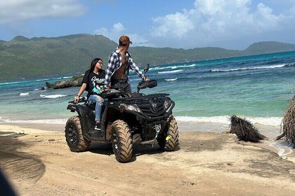 Full Day ATV Tour in Dominican Republic with Caves and Waves
