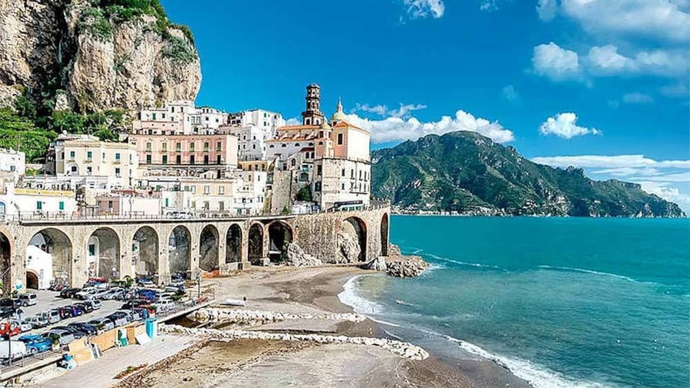 Show item 5 of 5. Landscape view of vietri sul mare amalfi