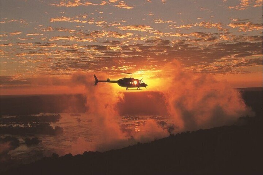 15 Minutes Helicopter Flight in Victoria Falls