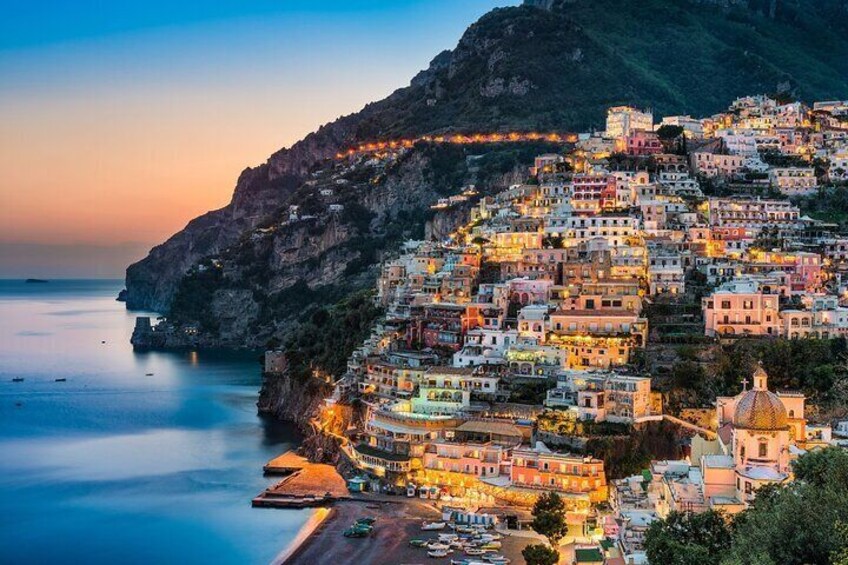 Positano sunset. 