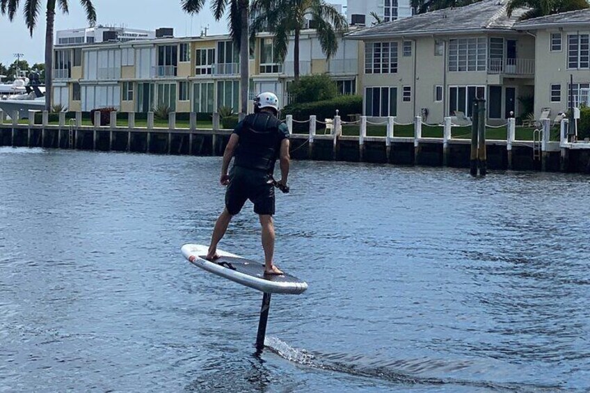 EFoil Surf Board Lesson in Fort Lauderdale