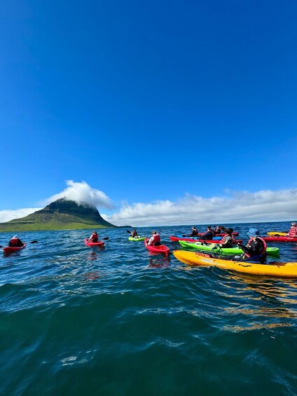 Picture 8 for Activity Grundarfjörður: Mt. Kirkjufell Daytime Kayaking Adventure