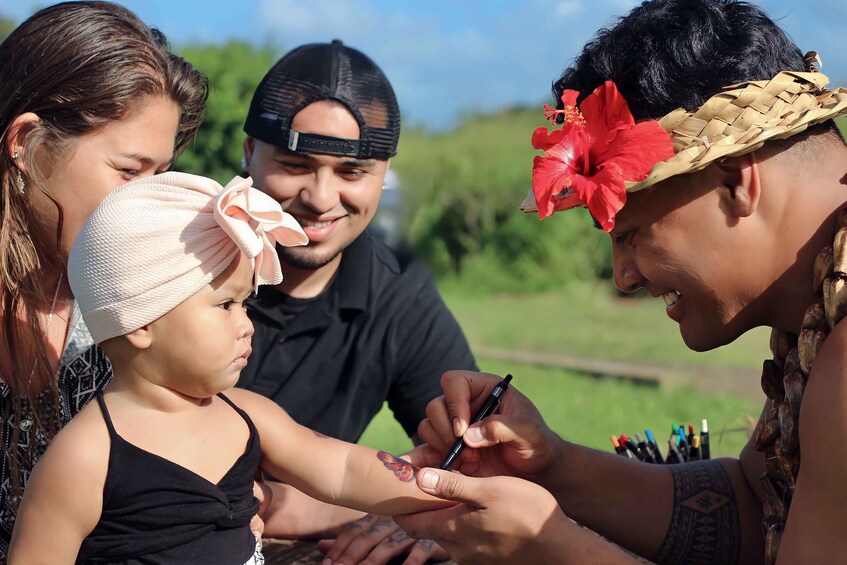 Picture 3 for Activity Oahu: Mauka Warriors Luau Cultural Experience with Dinner