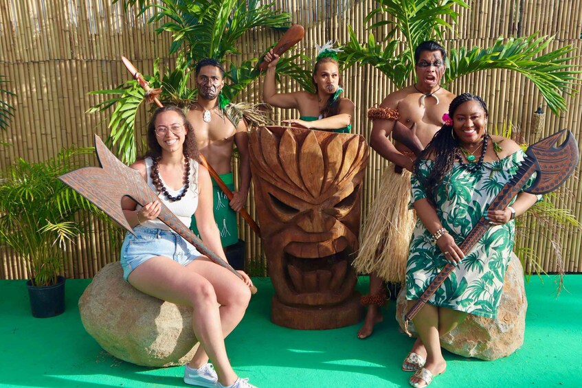 Picture 7 for Activity Oahu: Mauka Warriors Luau Cultural Experience with Dinner