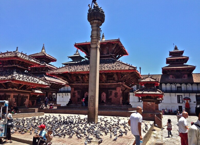 Picture 1 for Activity Kathmandu : Swambhunath & Durbar Square Guided Half Day Tour