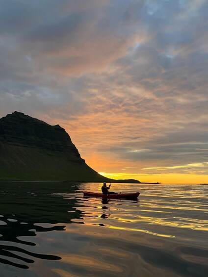 Picture 12 for Activity Grundarfjörður: Midnight Sun Kayaking Adventure