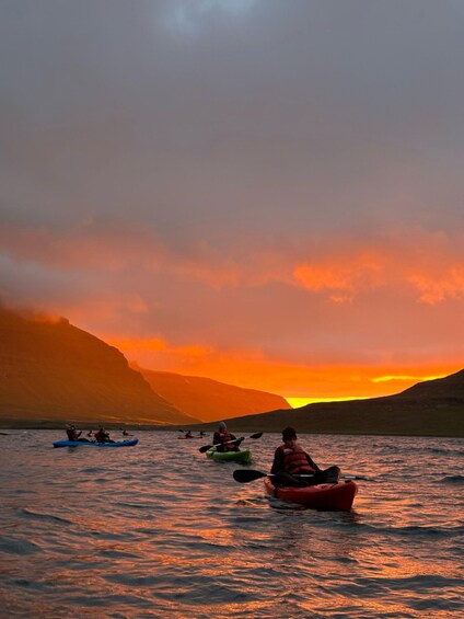 Picture 14 for Activity Grundarfjörður: Midnight Sun Kayaking Adventure