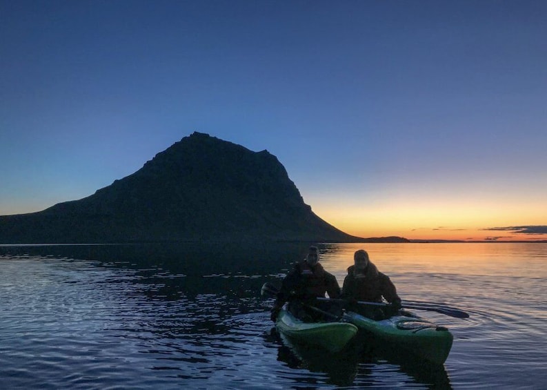 Picture 3 for Activity Iceland: Midnight Sun Kayaking Adventure