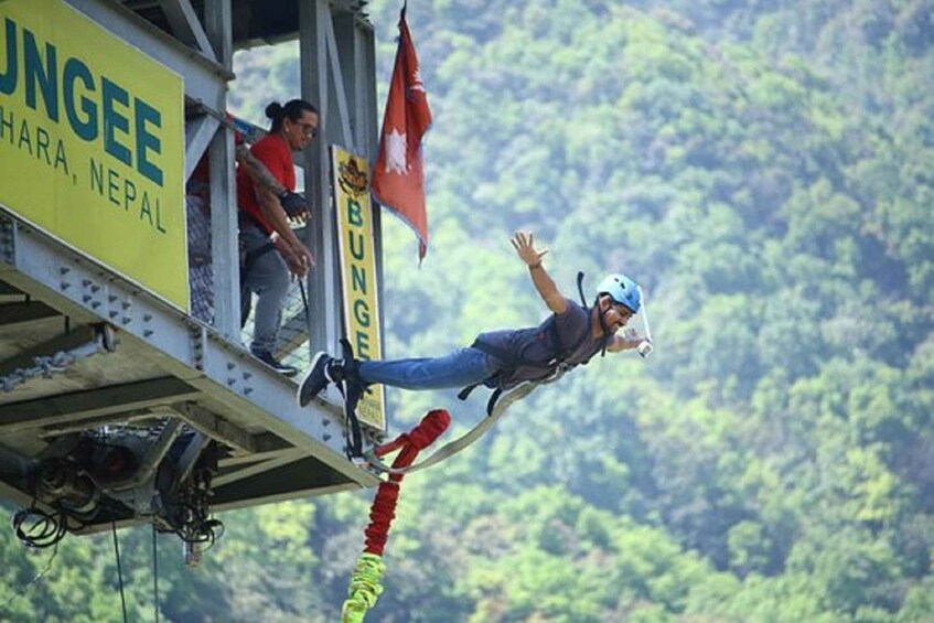 Picture 9 for Activity From Pokhara: World Second Highest Bungee Jumping Experience
