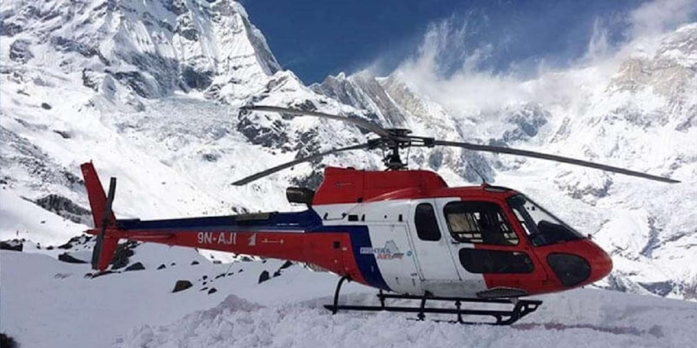 Picture 4 for Activity From Pokhara: Family Helicopter Tour of Annapurna Base Camp
