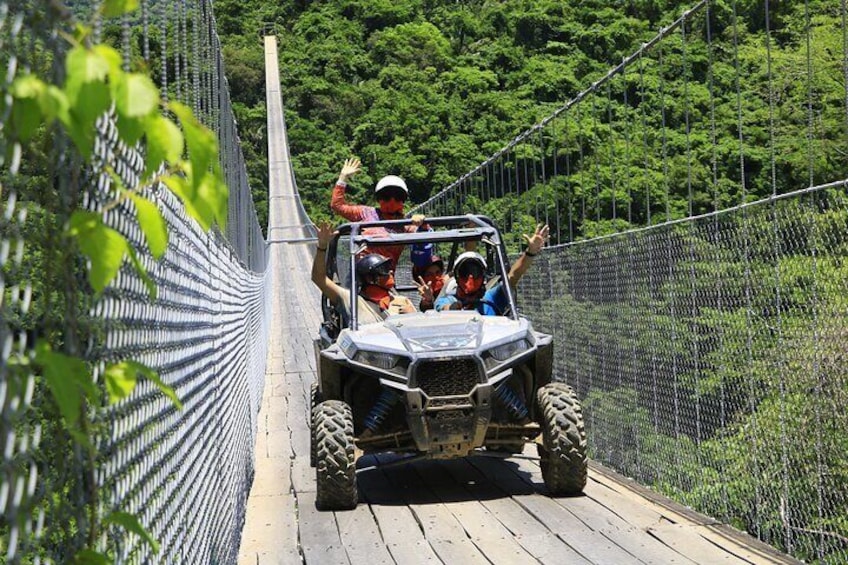 Combo RZR Zip Lines and Mule Ride Jorullo Route