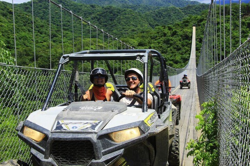 Combo RZR Zip Lines and Mule Ride Jorullo Route