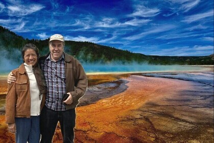 #1 Special Yellowstone Hot Spots Lower Loop From Cody Wy!