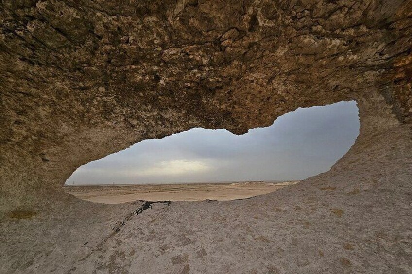West Of Qatar, Mushroom Rocks, Camel Racing Track, Richard Serra
