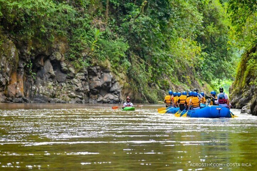 Two-Day Rafting Tour on the Pacuare River Transportation included