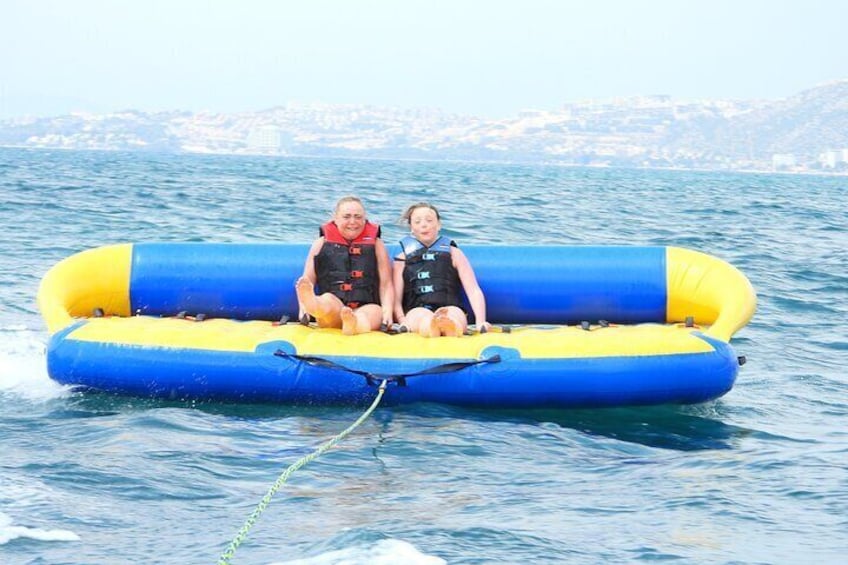 Private Kusadasi Water Sports Flying Carpet Boat Experience