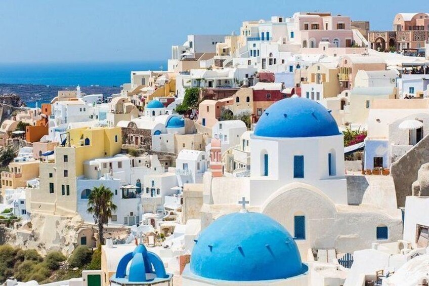 Heraklion: Day Trip to Santorini by Boat with Oia & Fira