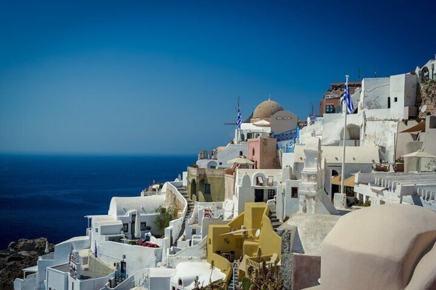 Heraklion: Day Trip to Santorini by Boat with Oia & Fira