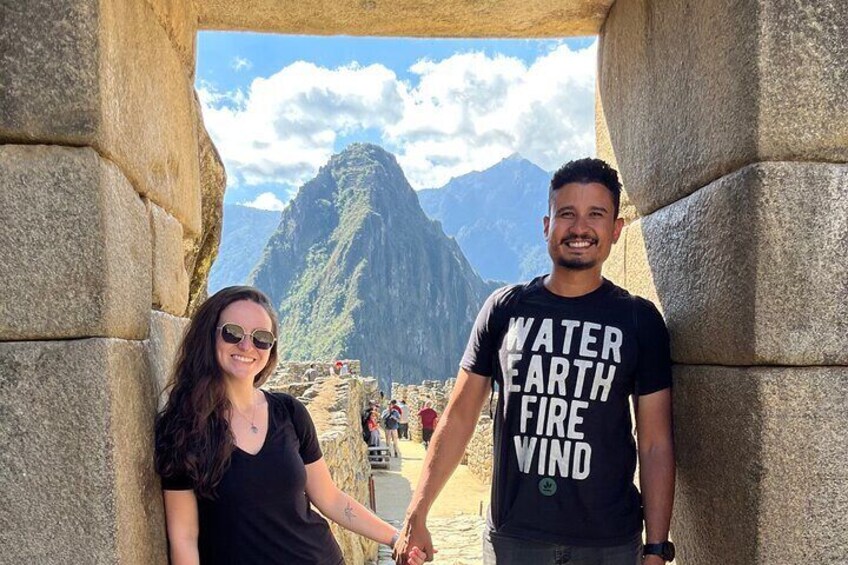 Private guide in Machupicchu.