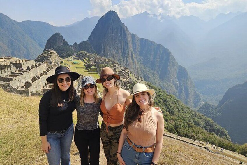 Private guide in Machupicchu.