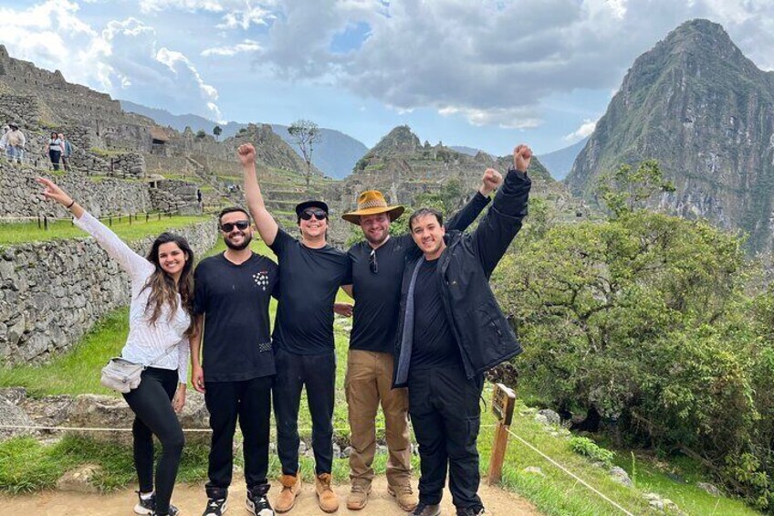 Private guide in Machupicchu.