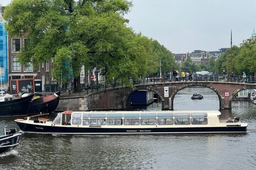 75 minutes Canal Cruise Highlights of Amsterdam