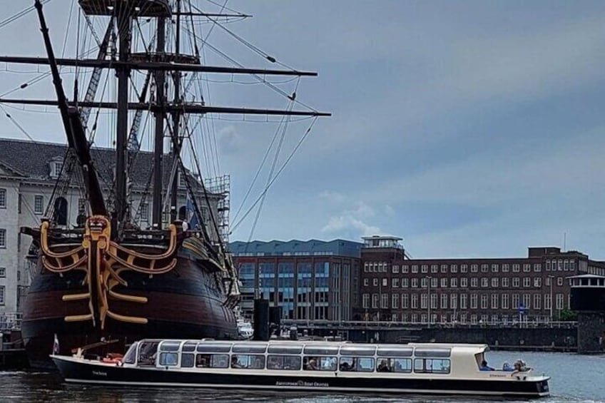 75 minutes Canal Cruise Highlights of Amsterdam