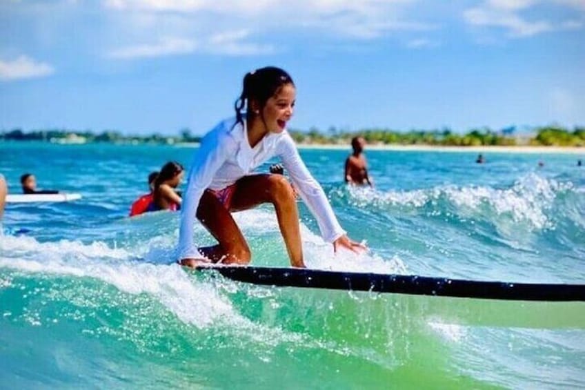 Beginner Surf Lesson in Barbados