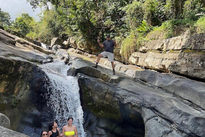 Day Tour at Las Pailas Natural Water Slides