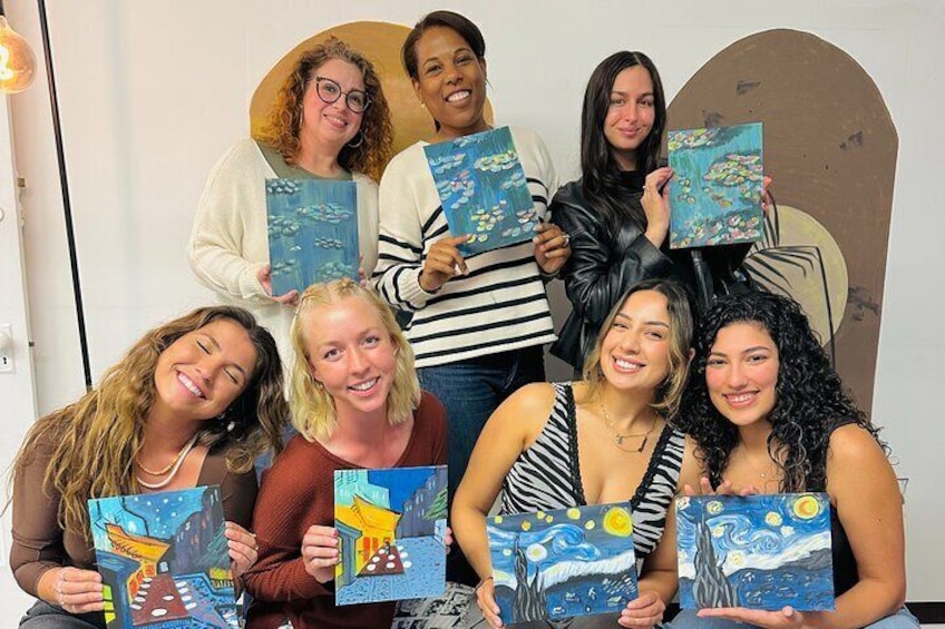 A Sip and Paint Experience in San Francisco