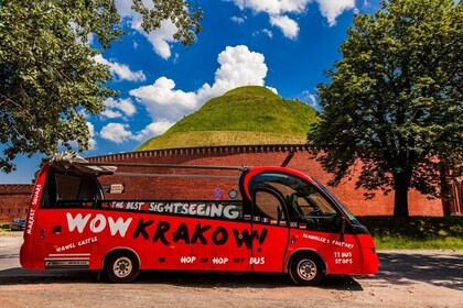 WOW Krakow! Hop On Hop Off Bus (24h Ticket)