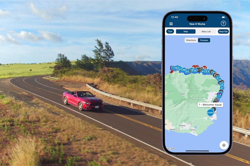 Self-Guided Driving Tour in Kauai Hawaii
