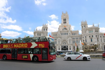 Big Bus Madrid Hop-on, Hop-off Sightseeingbuss med öppen takterrass