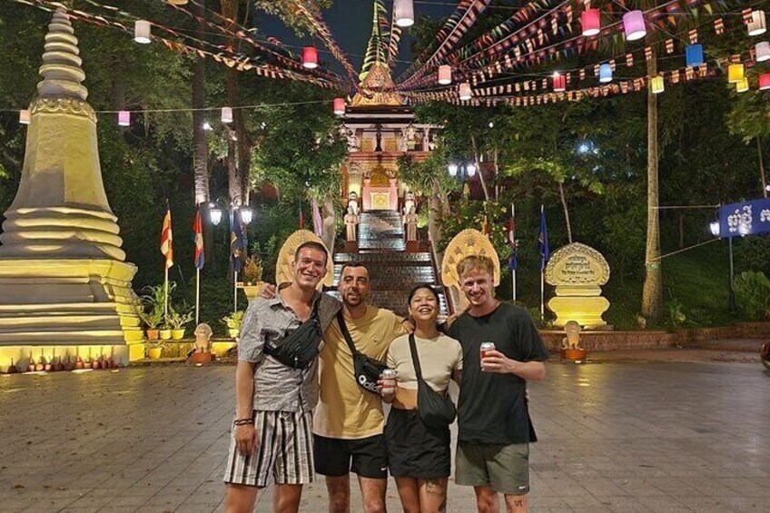 The Evening Orientation of Phnom Penh City by Tuk-Tuk 